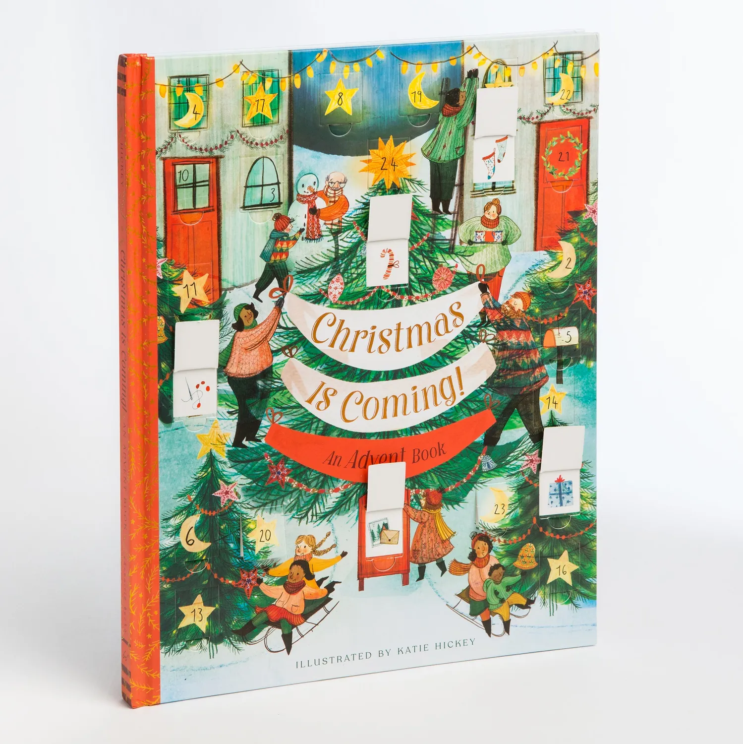 Abrams and Chronicle Christmas Is Coming bok innbundet jul