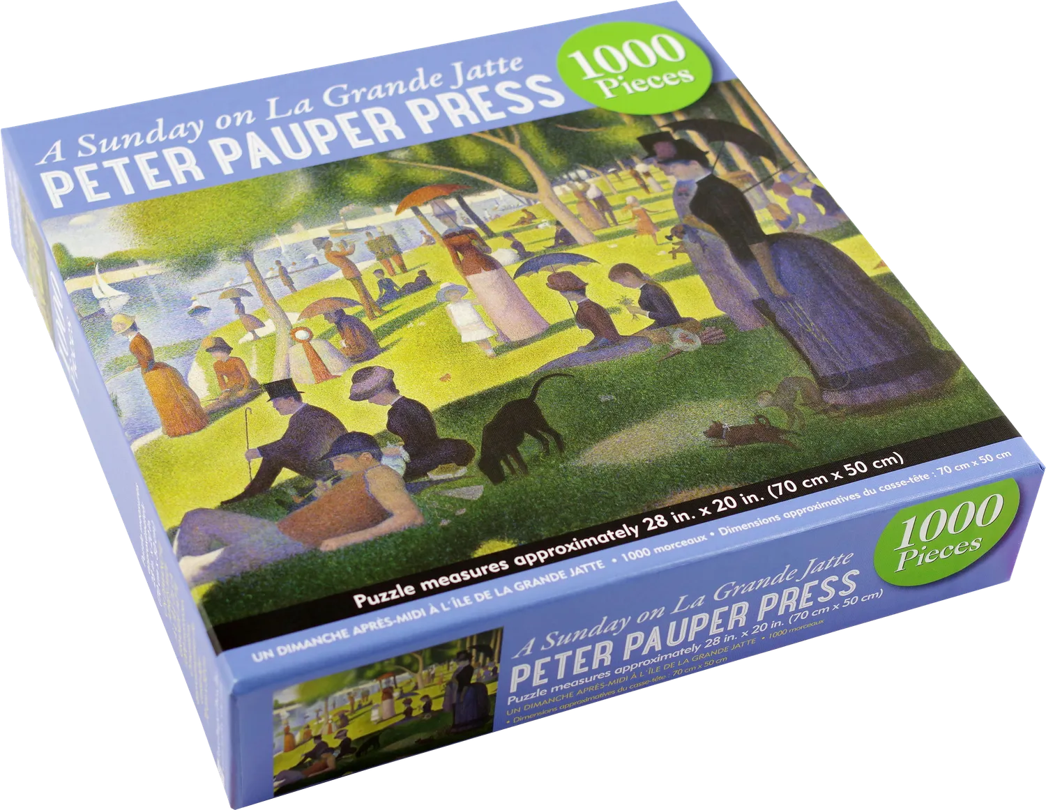 Peter Pauper Press La Grande Jatte puslespill 1000 brikker
