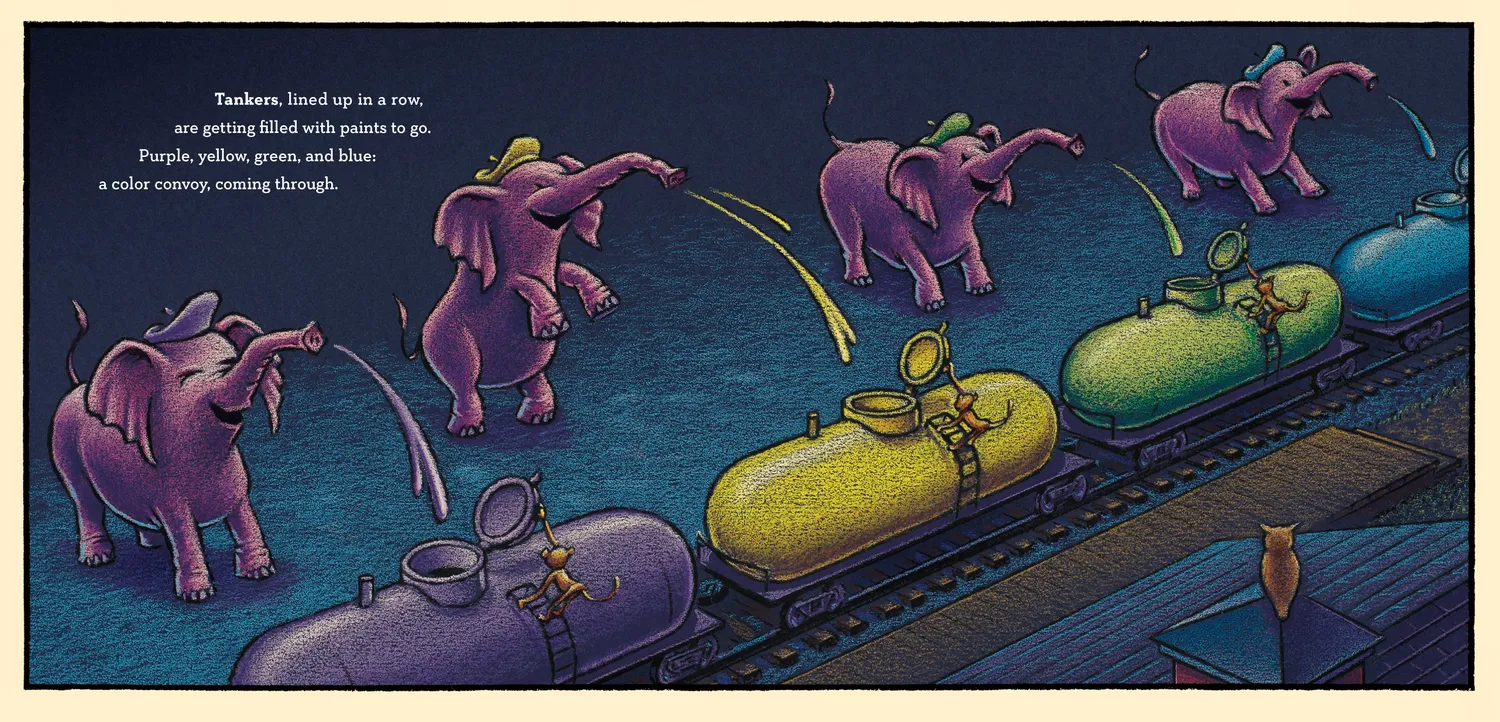 Abrams & Chronicle Books Steam Train Dream Train Deluxe Edition billedbok
