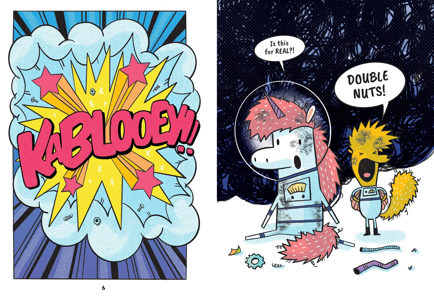Hello!Lucky Astrid Stella Cosmic Adventures grafisk roman 6-9
