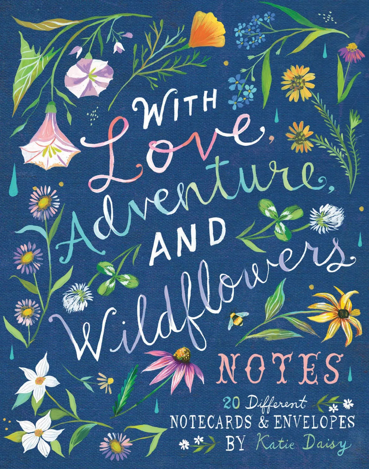 Abrams and Chronicle Wildflowers Notes kortsett 20 notatkort blomster