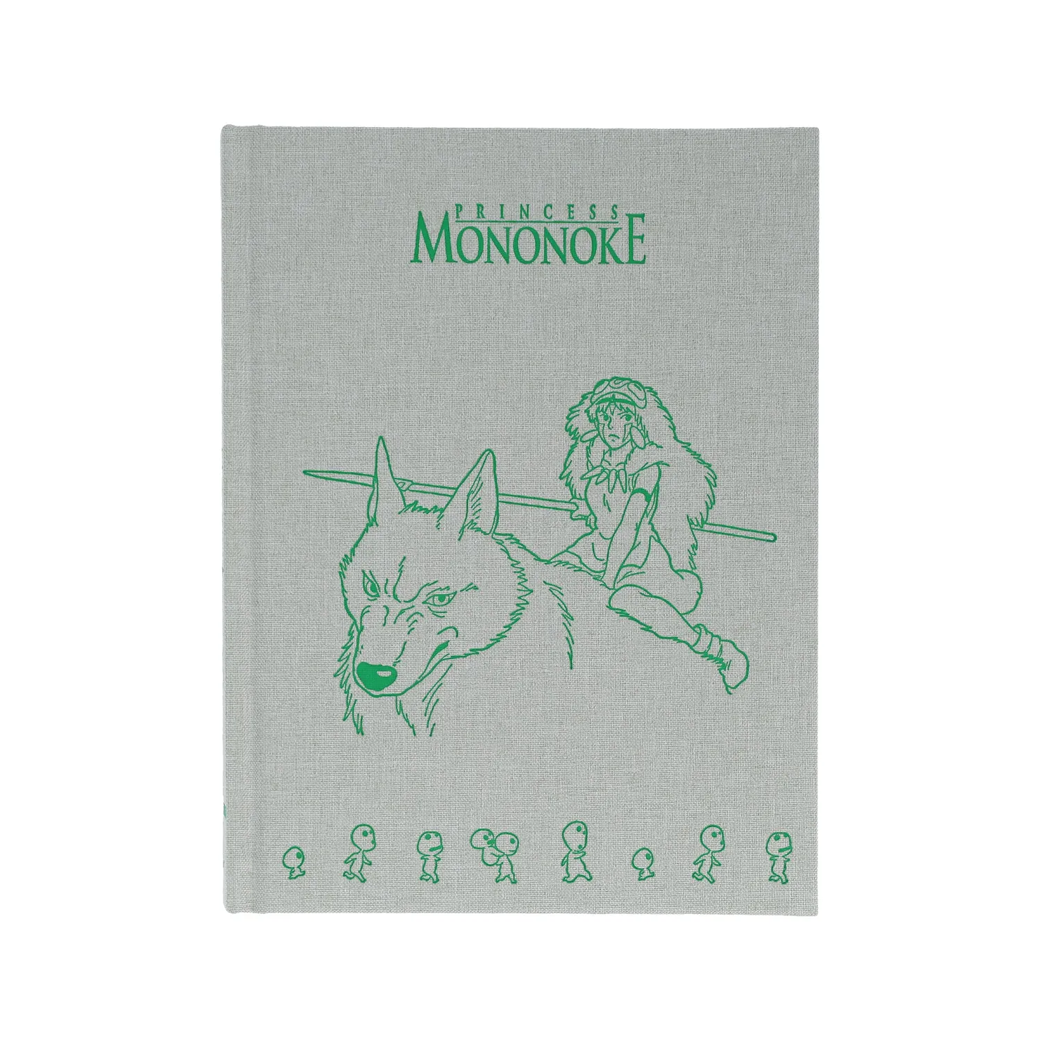 Studio Ghibli Princess Mononoke notatbok innbundet linjert