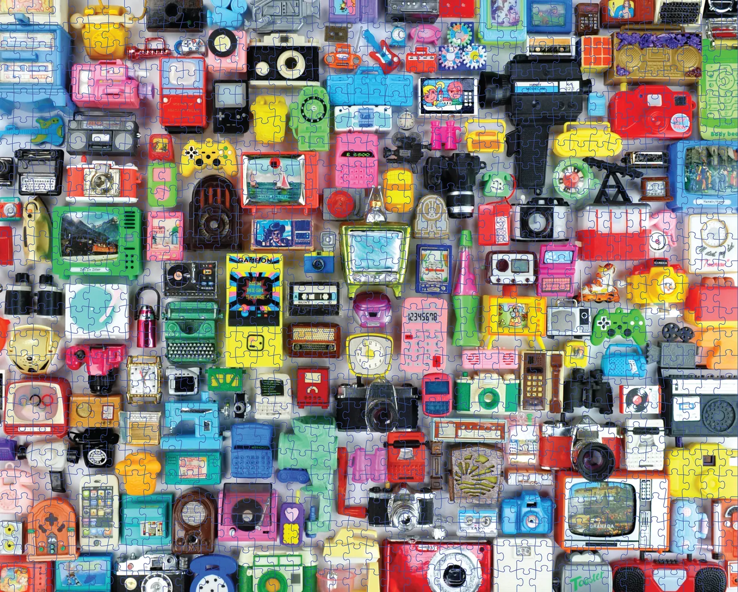 Chronicle Books Tiny Collections Retro Tech puslespill 1000 brikker