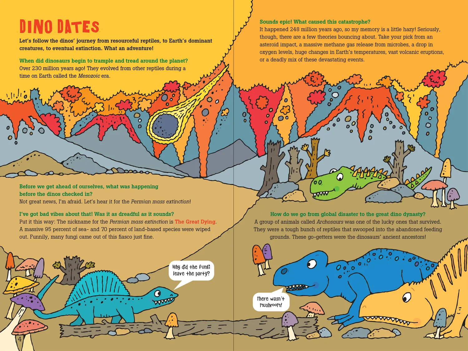 Peter Pauper Press 100 Questions Dinosaurs faktabok innbundet