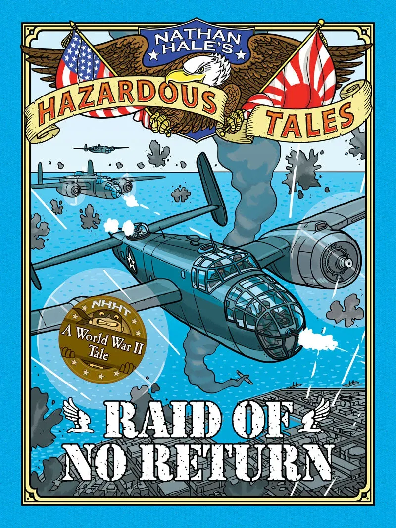 Abrams and Chronicle Nathan Hale Raid of No Return barnebok innbundet