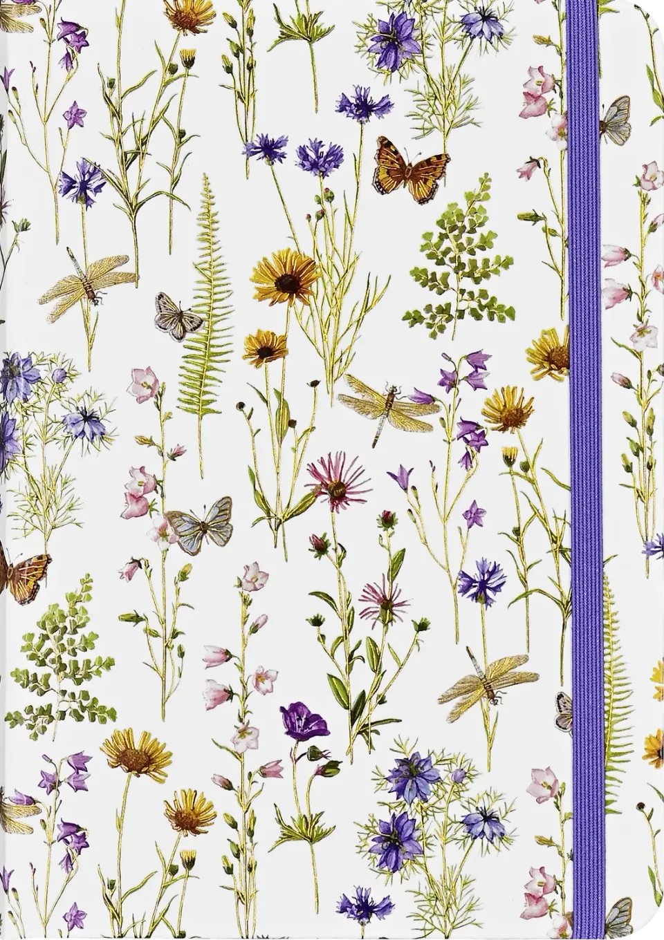 Peter Pauper Press Wildflower Garden notatbok blomster gullfolie