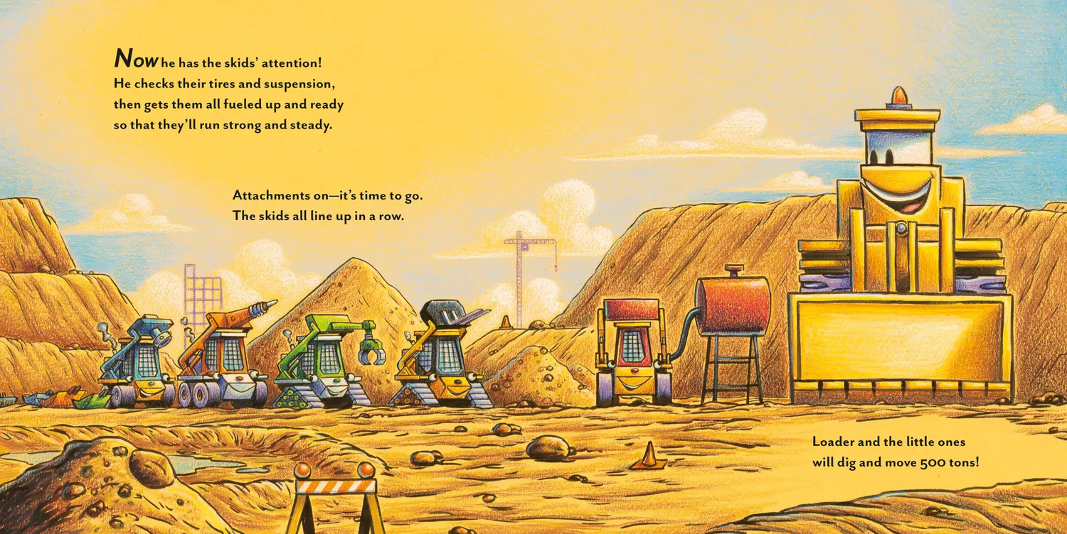Goodnight Construction Site Dad and His Crew barnebok