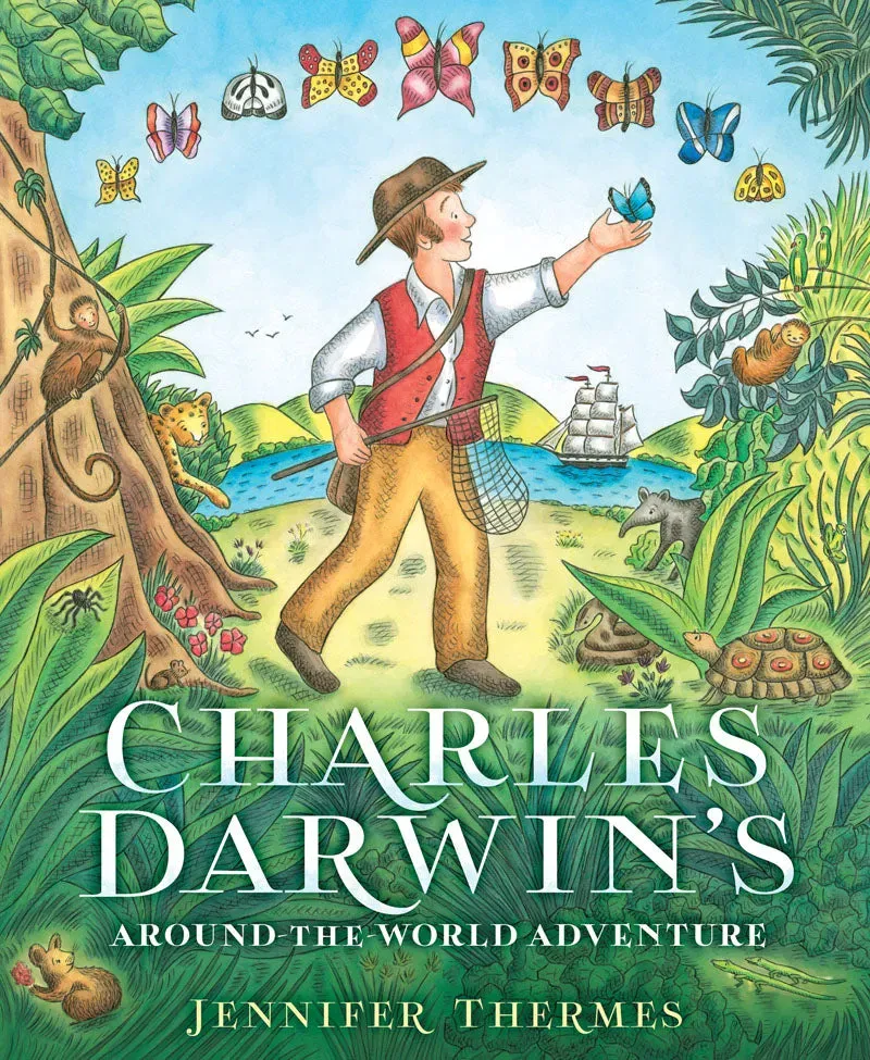Abrams Charles Darwin's Around-the-World Adventure bildebok