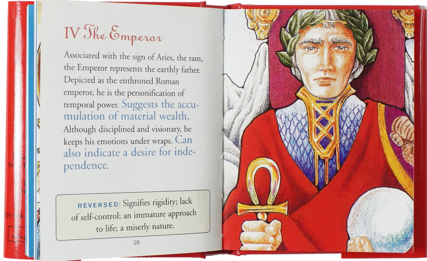 Peter Pauper Press Essential Tarot bok og kortsett 78 kort