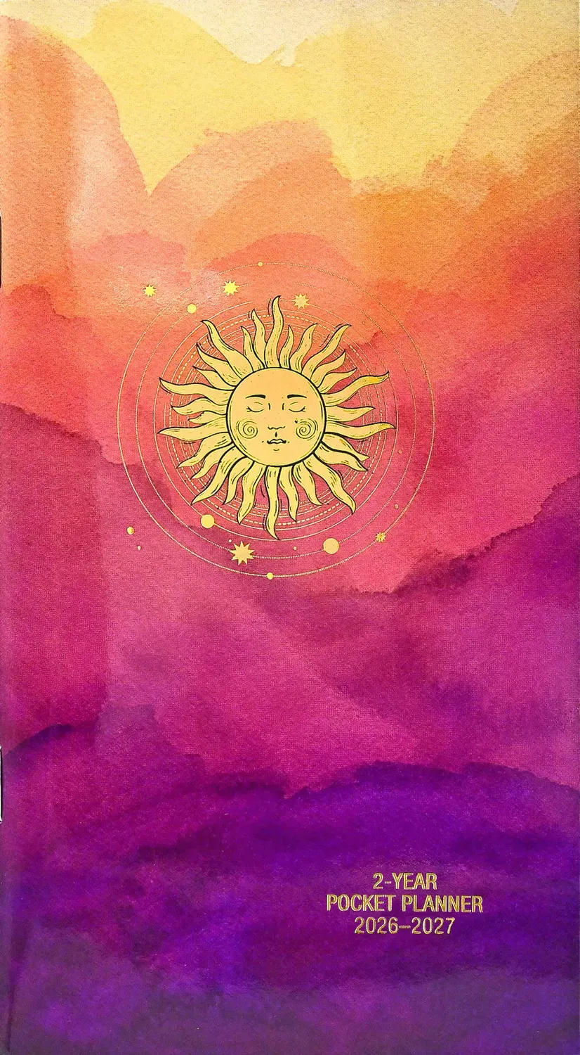 Peter Pauper Press Soleil 2026-27 lommeplanner 2-års
