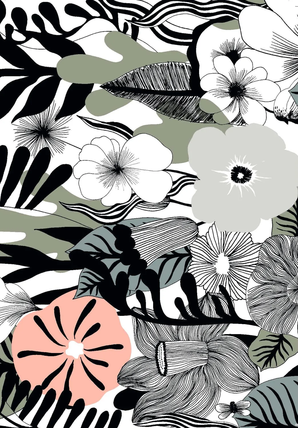 Marimekko 50 Postcards postkortsett 50 mønstre gave