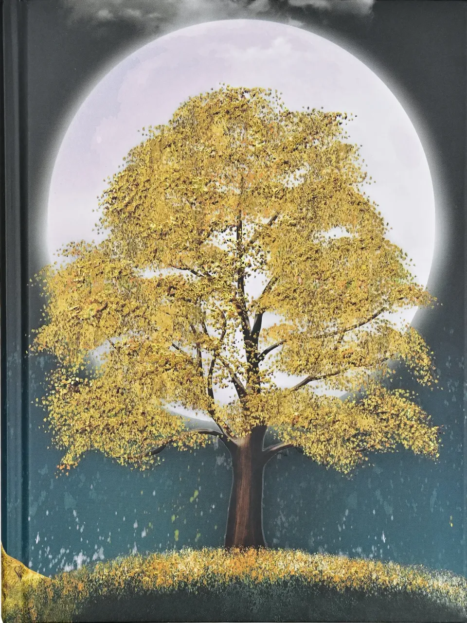 Peter Pauper Press Gilded Tree notatbok linjert med gullkant