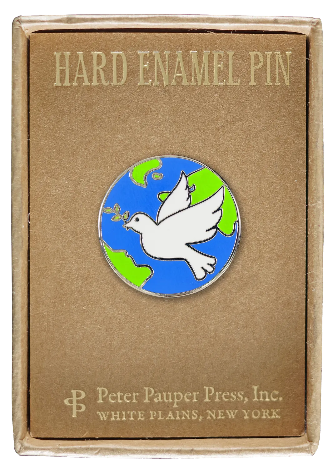 Peter Pauper Press Peace Dove emaljepinne hard emalje