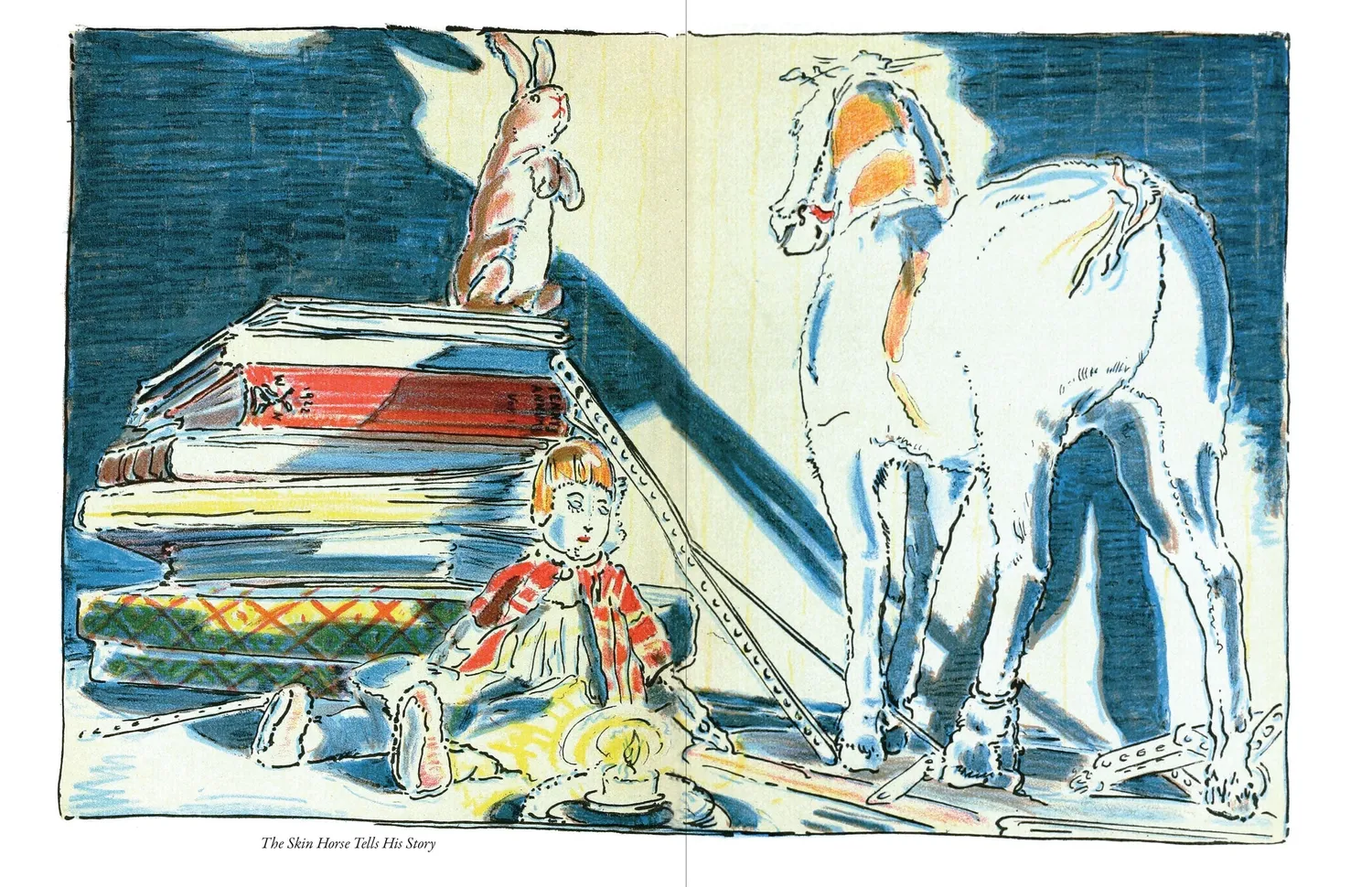 Peter Pauper Press The Velveteen Rabbit barnebok innbundet gaveutgave