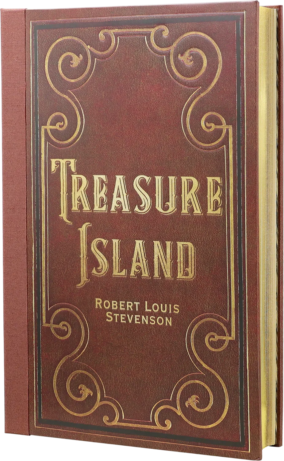 Peter Pauper Press Masterpiece Library Treasure Island innbundet gavebok