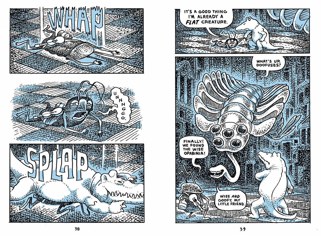 Abrams & Chronicle Books The Mighty Bite grafisk roman innbundet 7–10 år