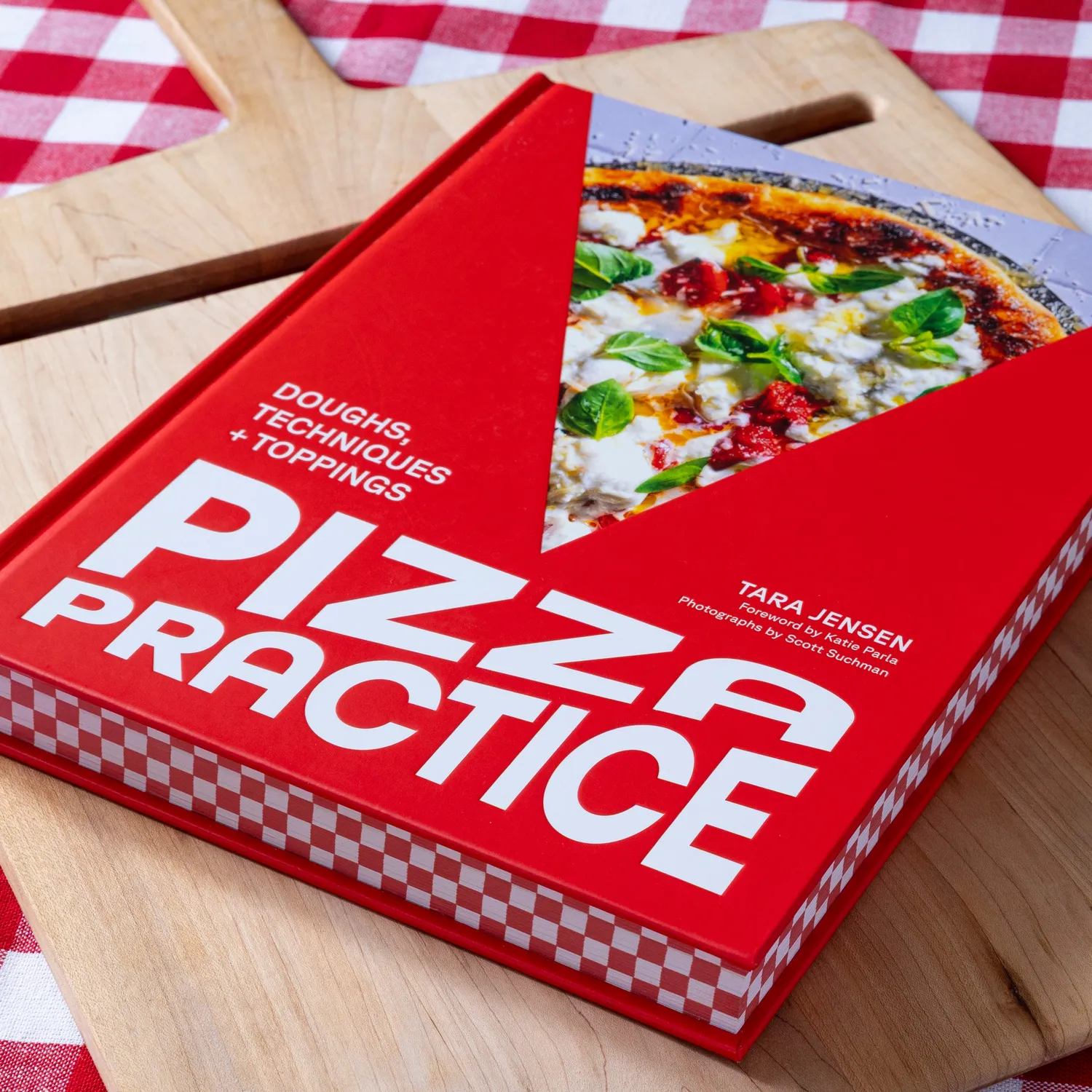 Abrams Chronicle Books Pizza Practice innbundet pizzabok