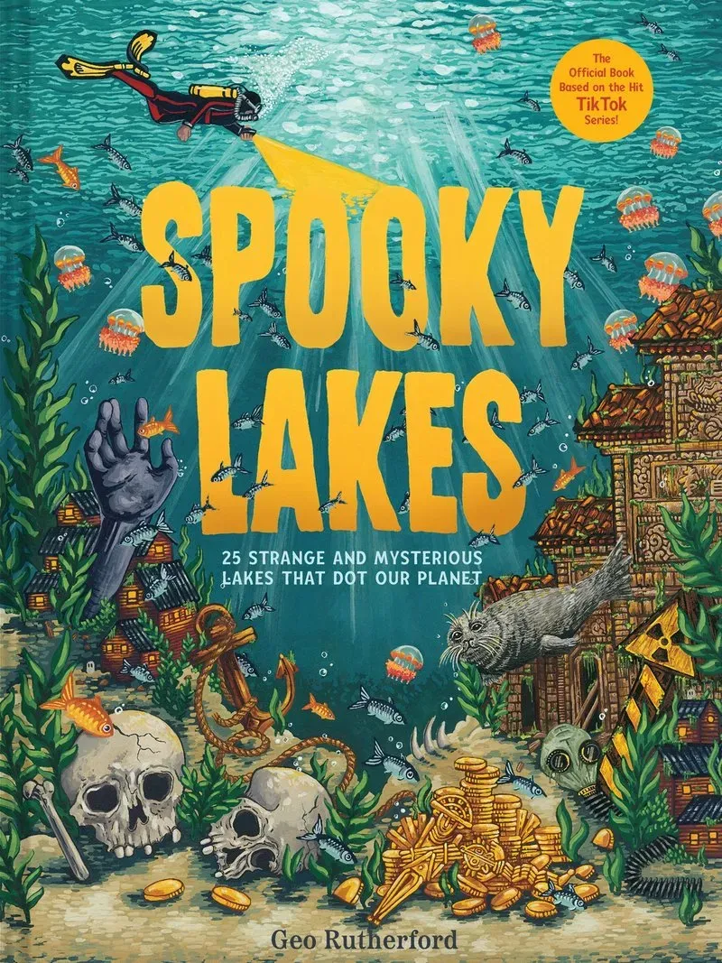 Spooky Lakes bok innbundet 25 mystiske innsjøer