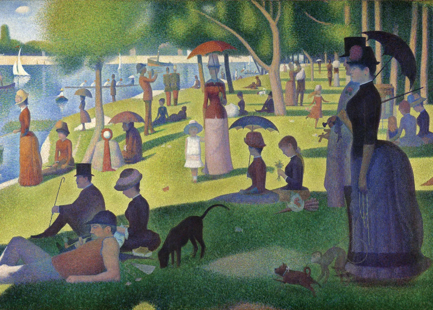 Peter Pauper Press La Grande Jatte puslespill 1000 brikker
