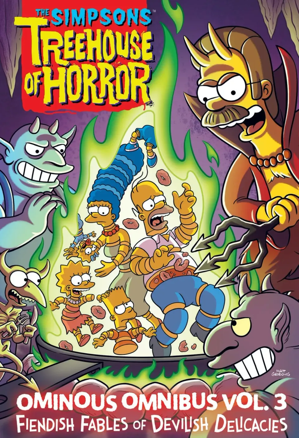 Abrams and Chronicle Simpsons Treehouse Horror tegneserie bind 3