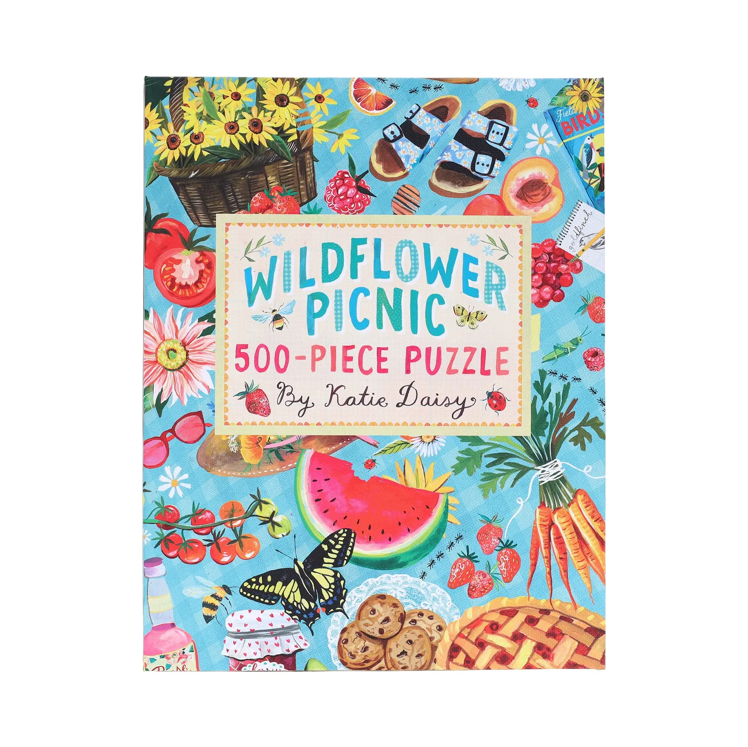 Chronicle Books Wildflower Picnic puslespill 500 brikker