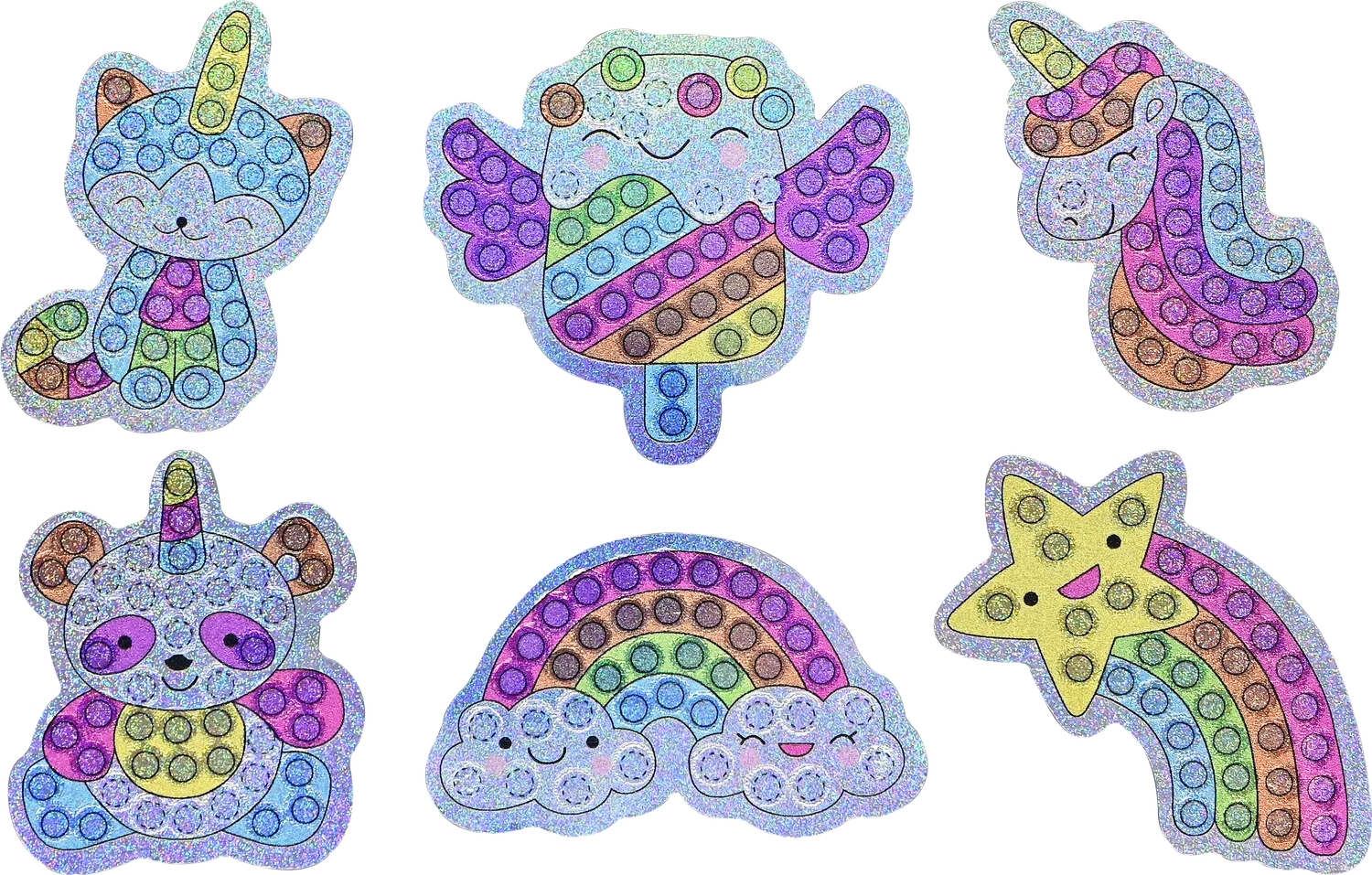 Peter Pauper Press Big Gem Painting Sticker Kit diamantmaling