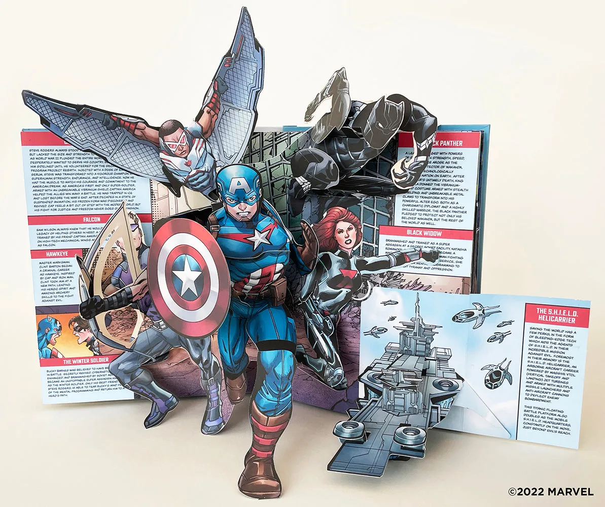 Abrams and Chronicle Marvel Ultimate Pop-Up innbundet superheltbok
