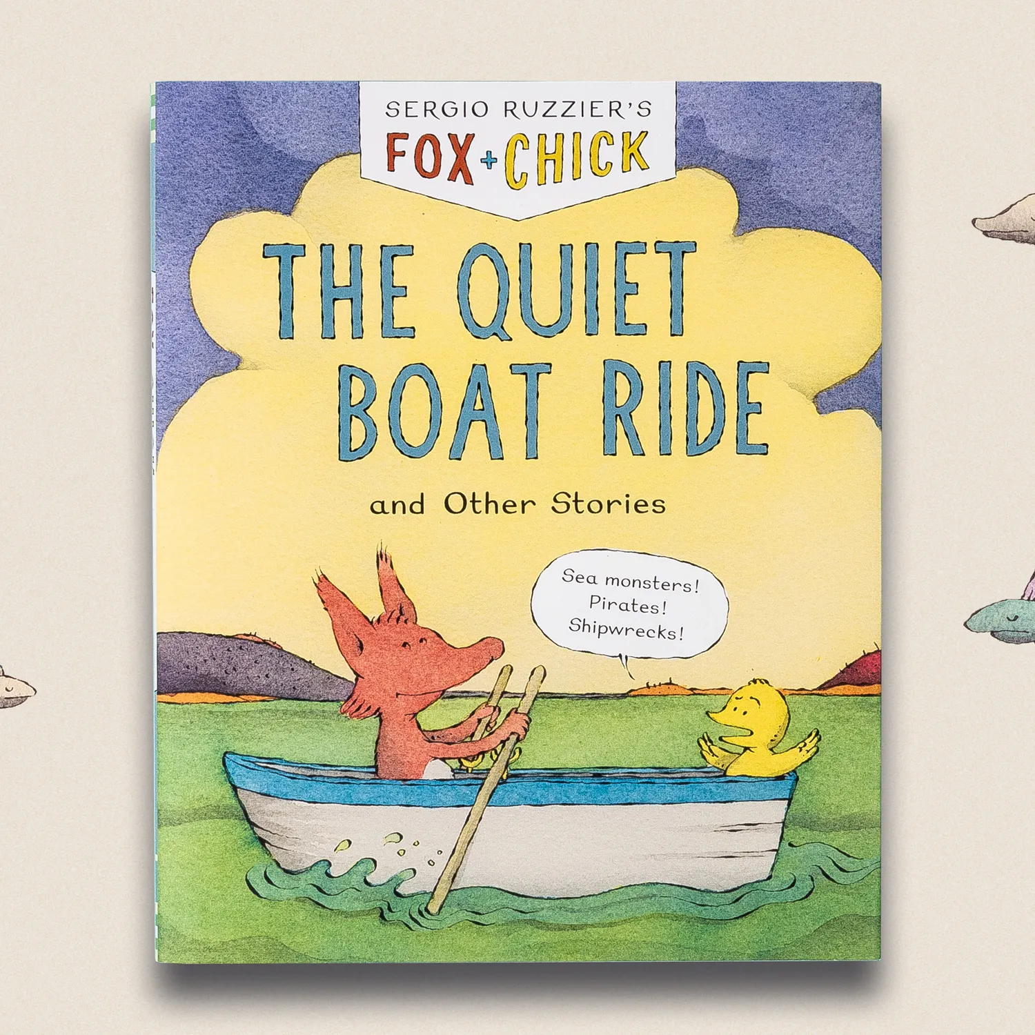 Fox & Chick The Quiet Boat Ride barnebok pocket 5–8 år