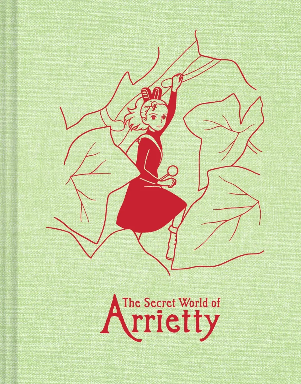 Studio Ghibli Arrietty skissebok stoff