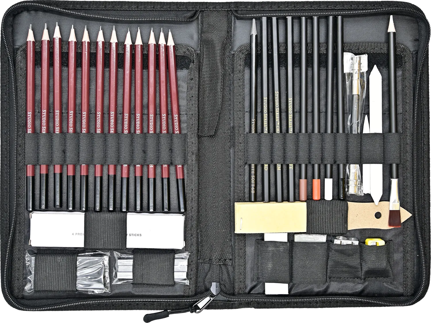 Peter Pauper Press Studio Series Travel Sketch Kit 40 deler