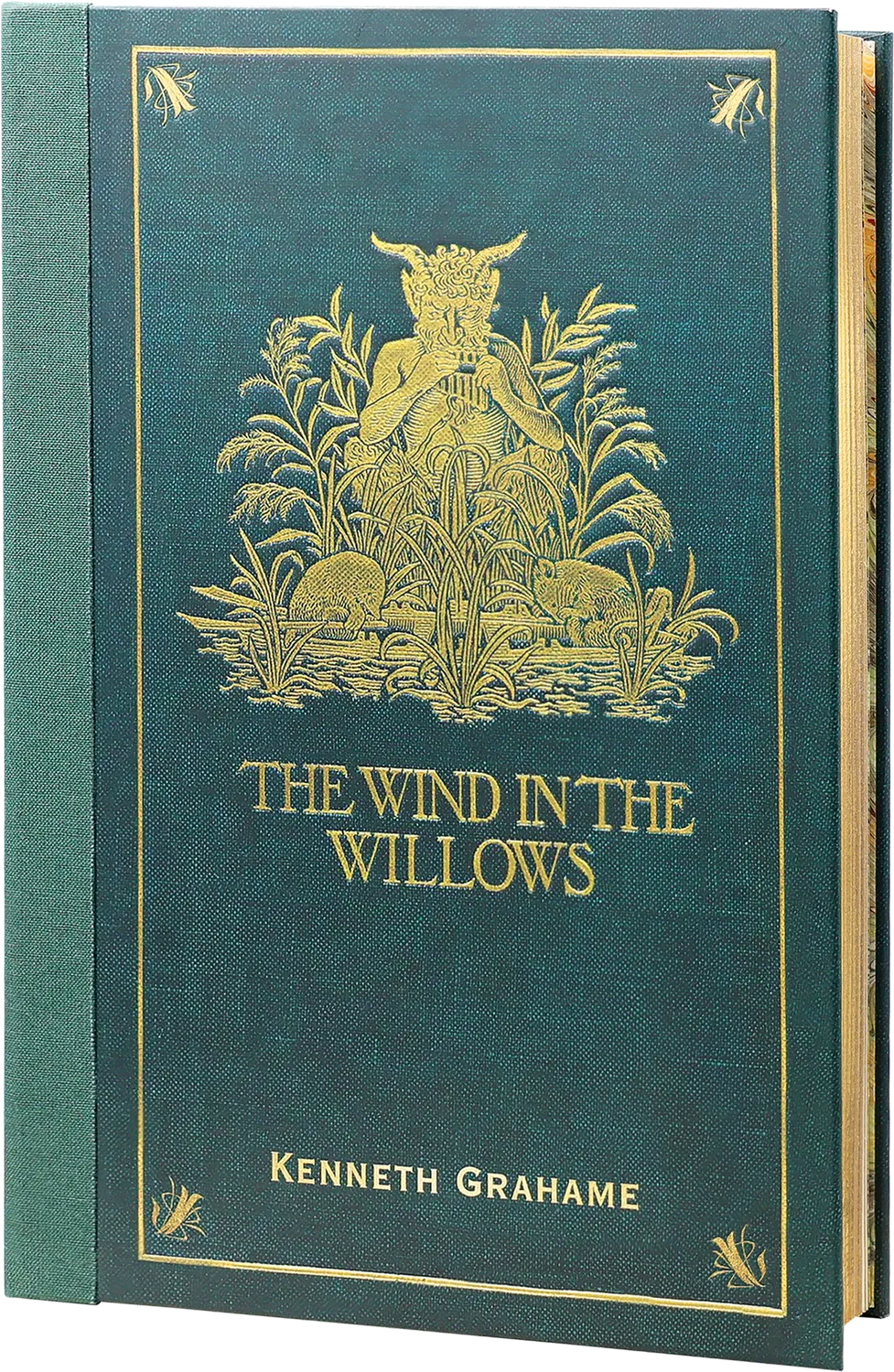 Peter Pauper Press Wind in the Willows gavebok innbundet gullsnitt