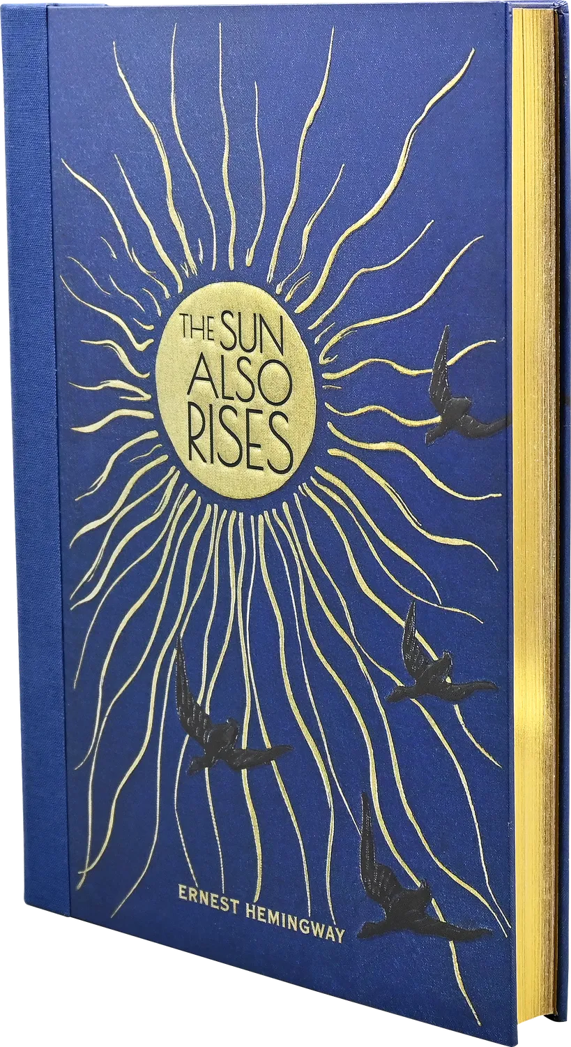 Ernest Hemingway Sun Also Rises bok innbundet gaveutgave