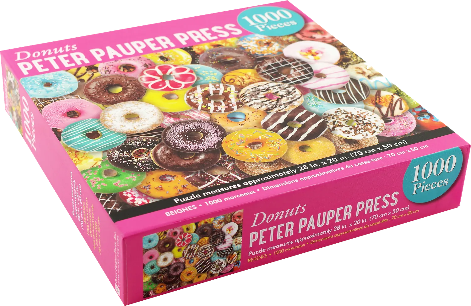 Peter Pauper Press Donuts puslespill 1000 brikker
