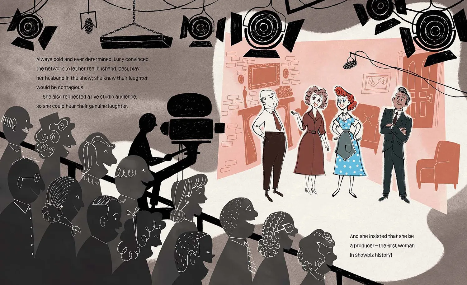 Abrams Lucy How Lucille Ball Did It All bildebok innbundet