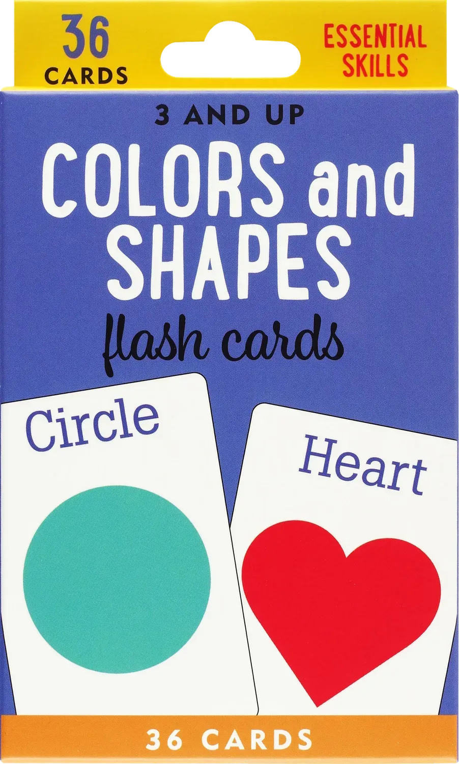 Peter Pauper Press Colors and Shapes læringskort 36 stk