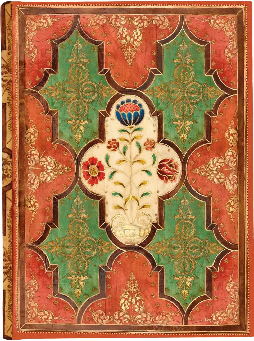Peter Pauper Press Floral Parchment journal innbundet linjert