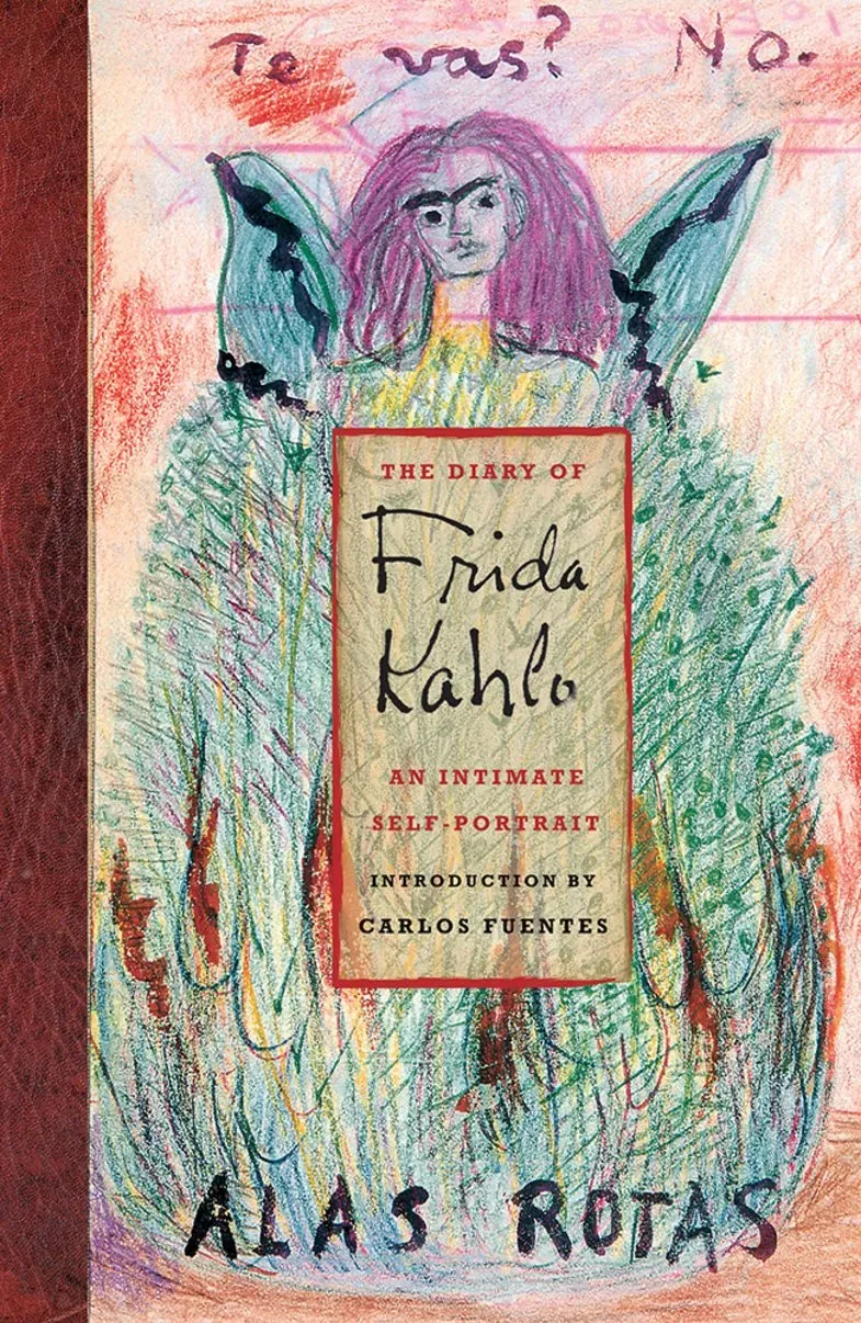 Abrams The Diary of Frida Kahlo kunstbok innbundet dagbok