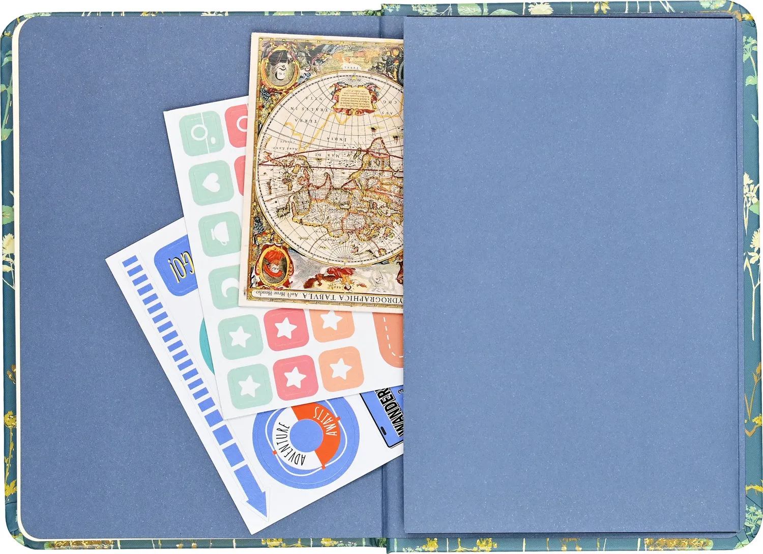 Peter Pauper Press Twilight Garden journal linjert liten