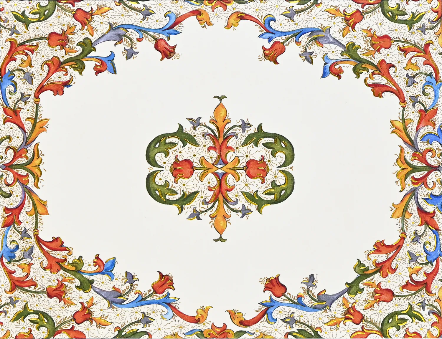 Peter Pauper Press Florentine Arabesque notatkort 20 stk