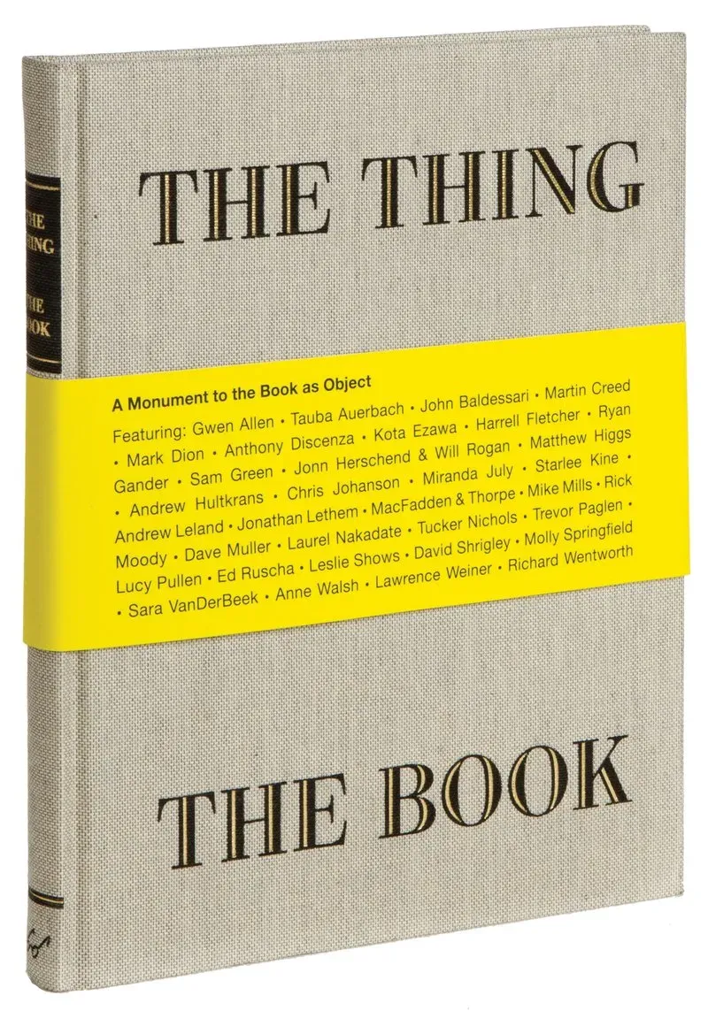 Abrams and Chronicle The Thing The Book innbundet kunstbok