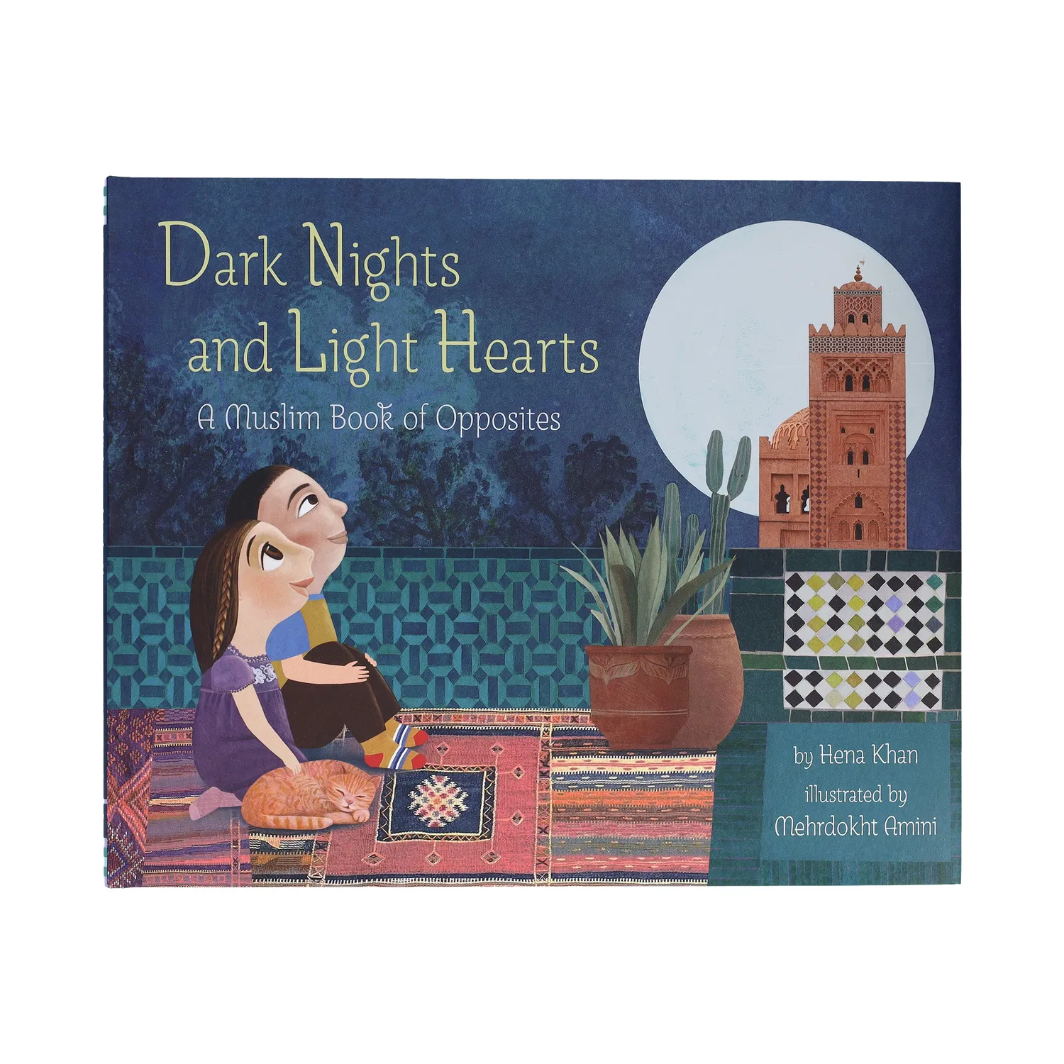 Hena Khan Dark Nights and Light Hearts bildebok innbundet