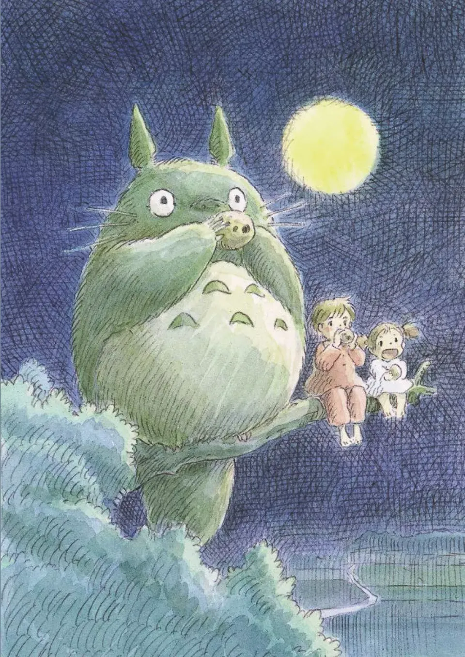 Studio Ghibli My Neighbor Totoro notatbok Ocarina