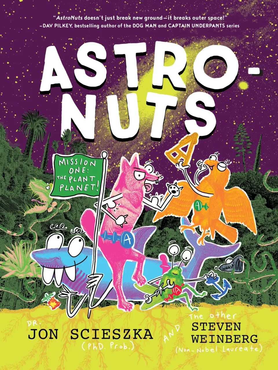 Abrams and Chronicle AstroNuts Mission One Plant Planet pocketbok