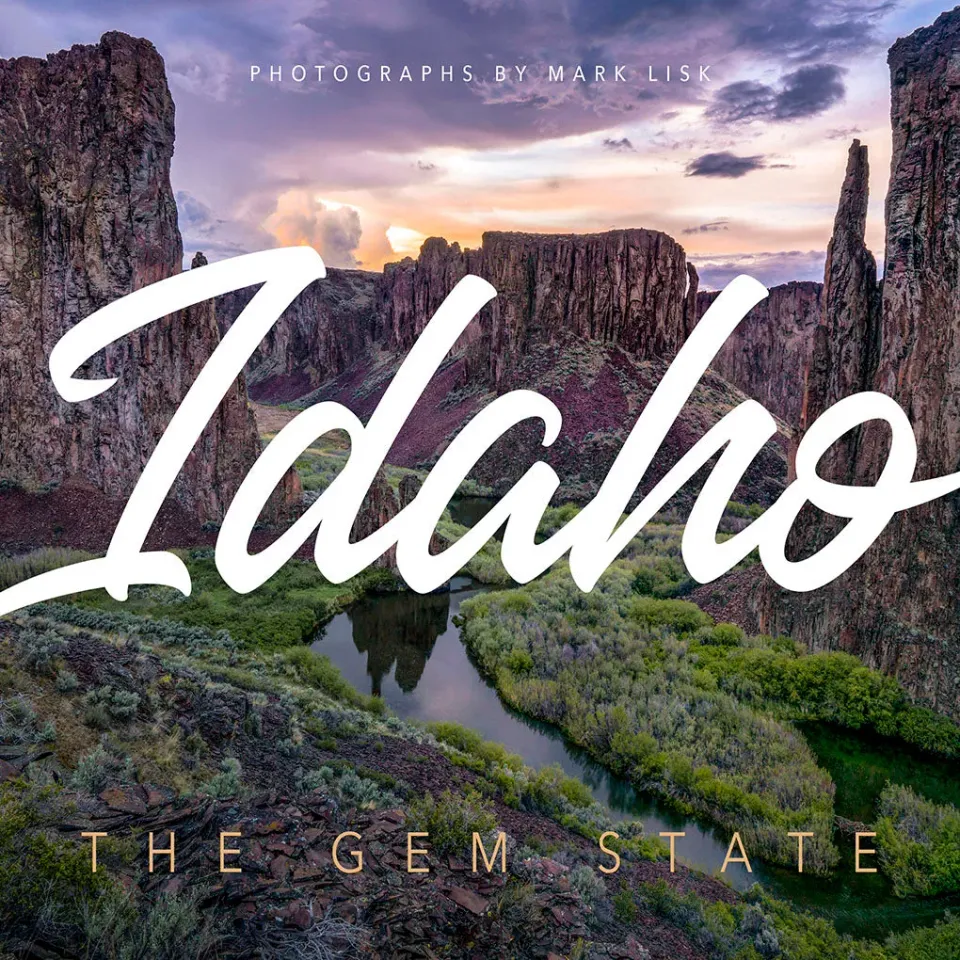 Idaho Discover the Gem State innbundet fotobok natur