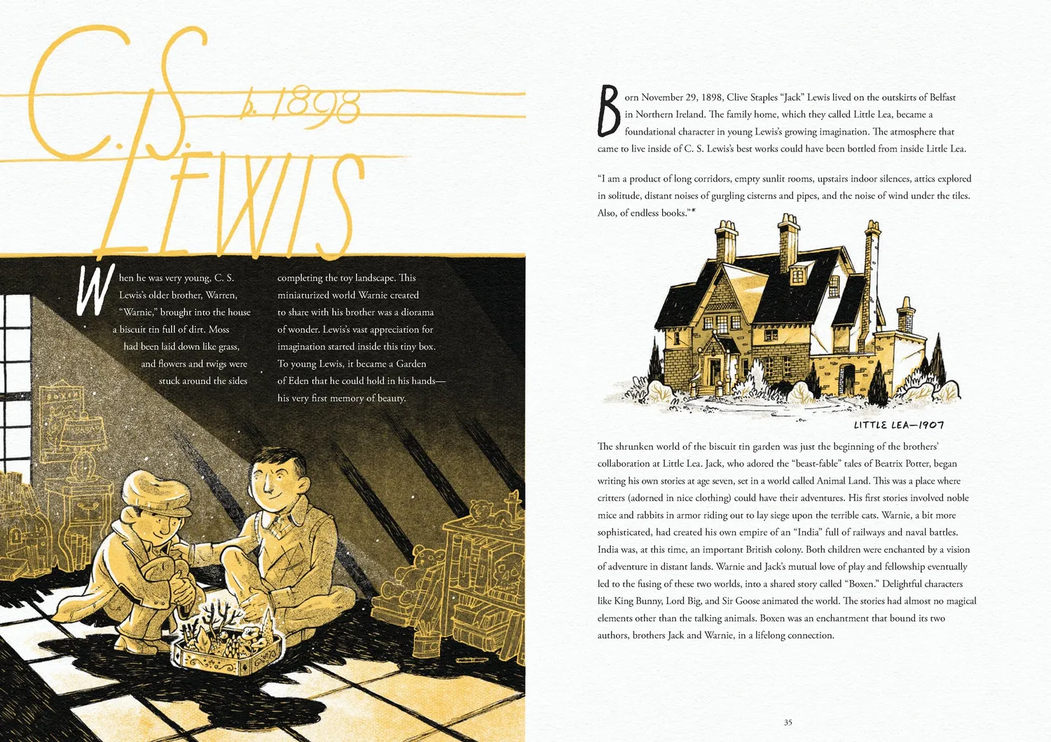 Mythmakers Lewis Tolkien grafisk roman innbundet
