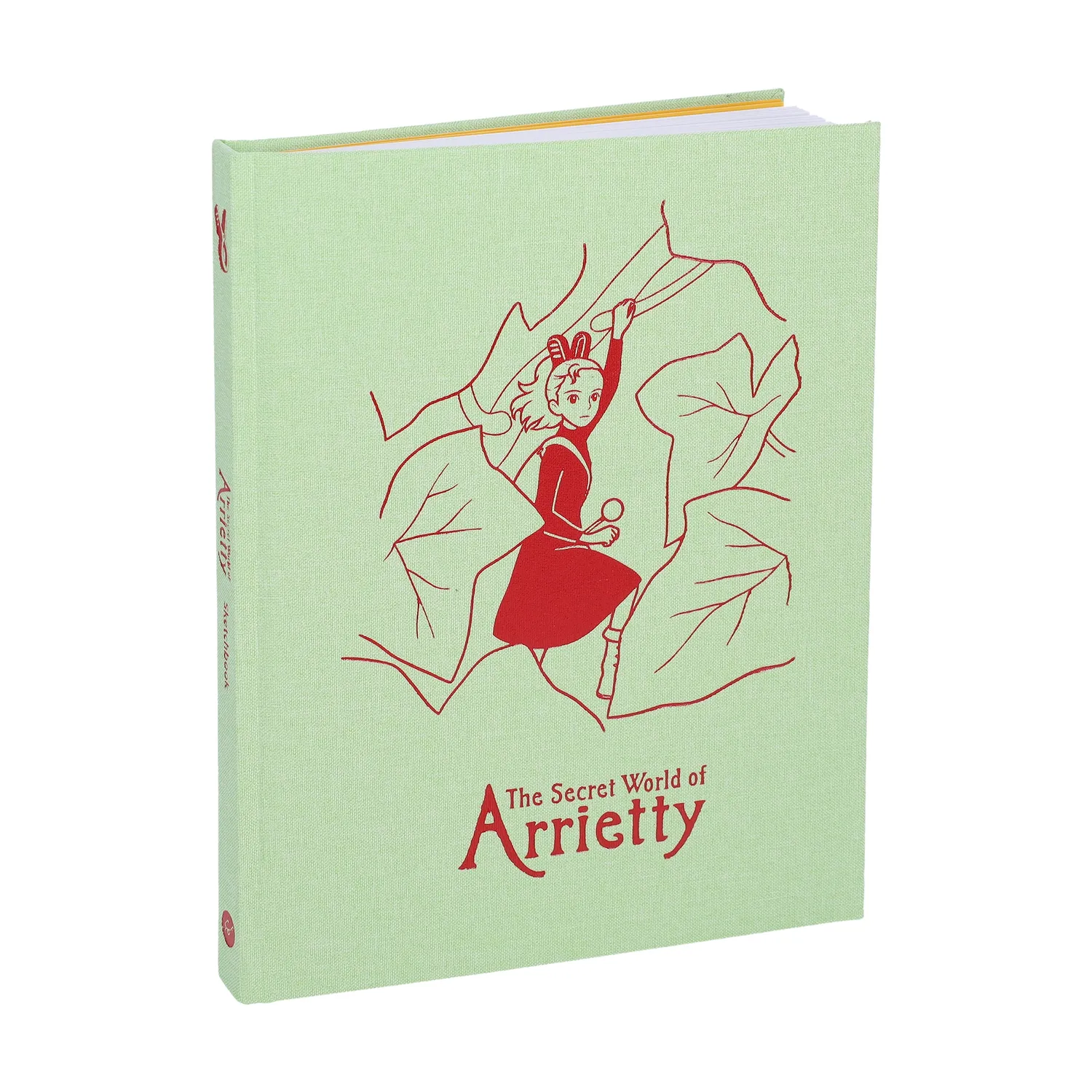 Studio Ghibli Arrietty skissebok stoff