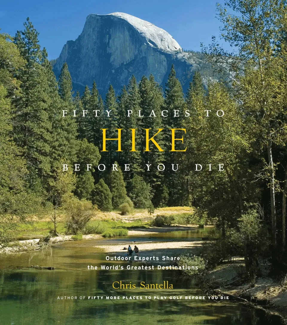 Abrams Fifty Places to Hike Before You Die innbundet turbok