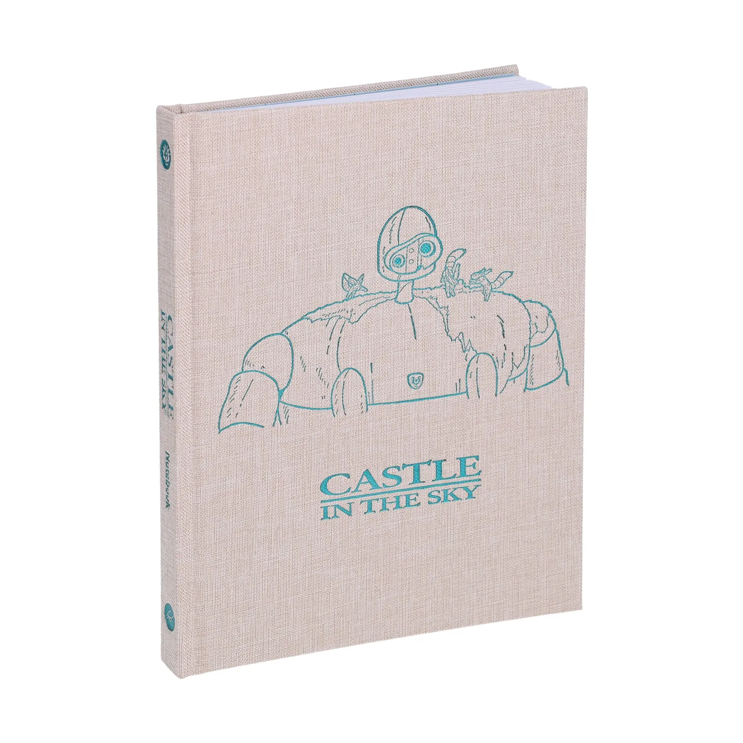 Studio Ghibli Castle in the Sky notatbok linjert