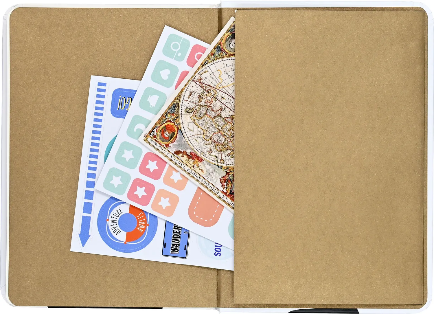 Peter Pauper Press Curious Cat Journal notatbok linjert