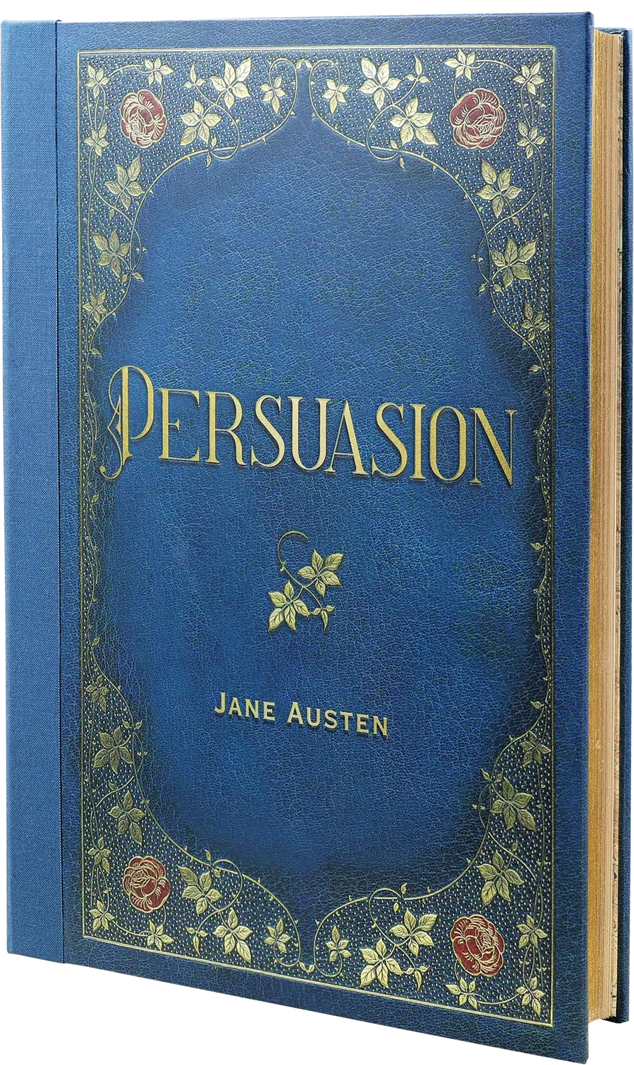 Peter Pauper Press Masterpiece Library Persuasion innbundet bok gaveutgave